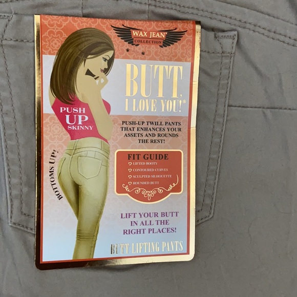 Stitches Beige coloured wax Jean in size 13 - Picture 2 of 7